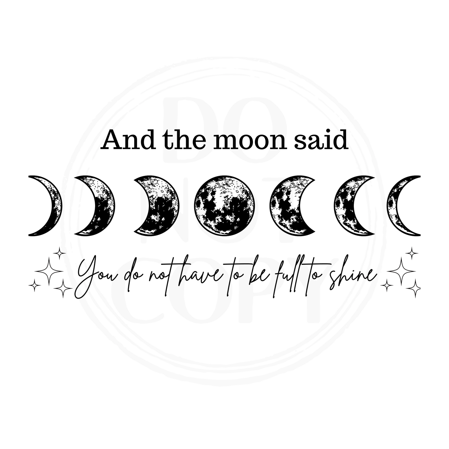 Dont need to be full to shine ✨️